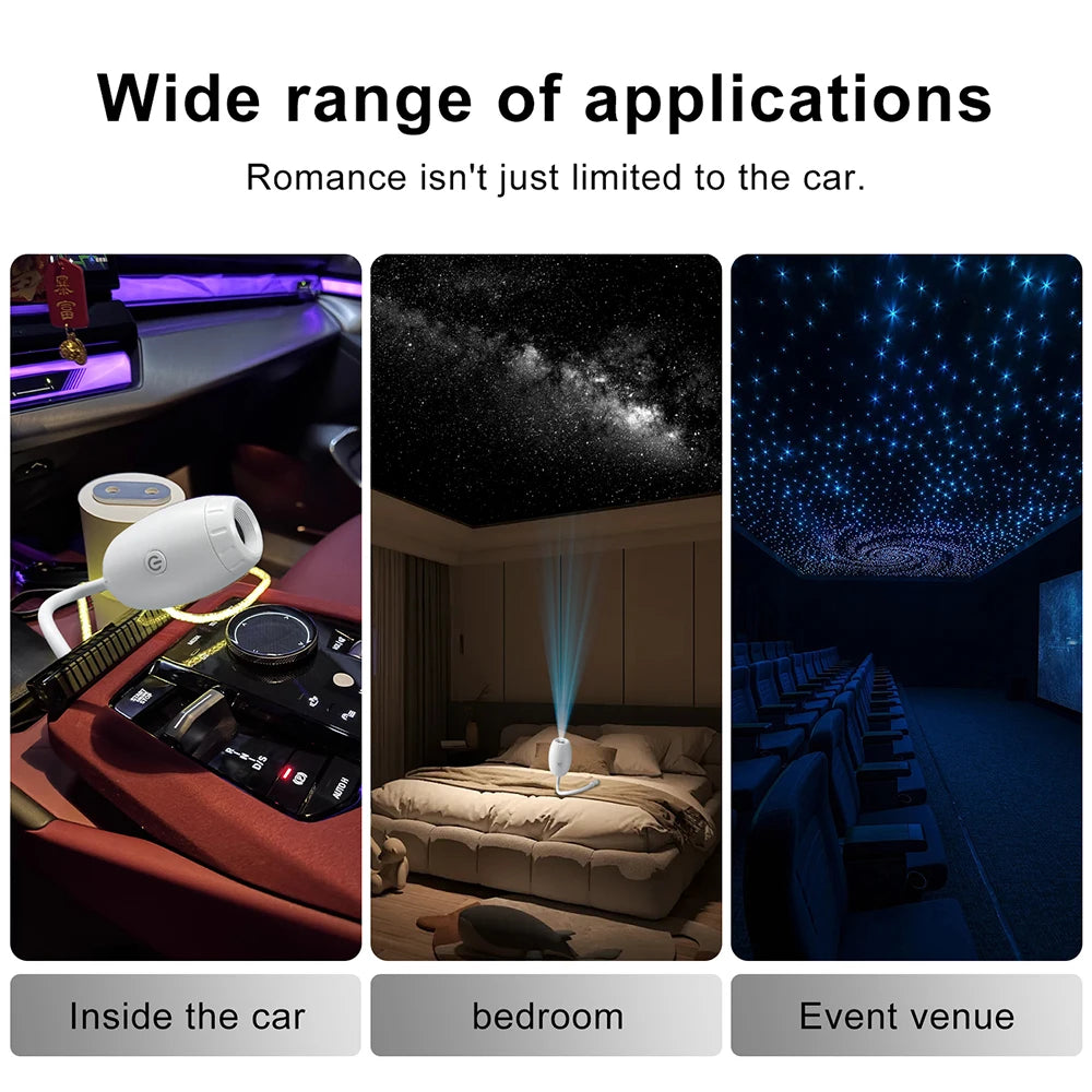 USB Room or Car Atmosphere Projector Light
